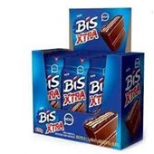 UN. CHOCOLATE BIS XTRA 45GR WAFER TABLETE AO LEITE - Ferros Doces