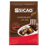 CHOCOLATE EM GOTAS SICAO GOLD AO LEITE 2,05KG *CP01