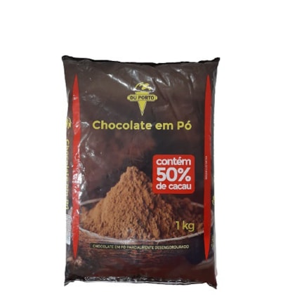 CHOCOLATE EM PO DU PORTO 1KG 50% CACAU *CP03