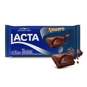 CHOCOLATE LACTA 80GR AMARO 40% *CP02