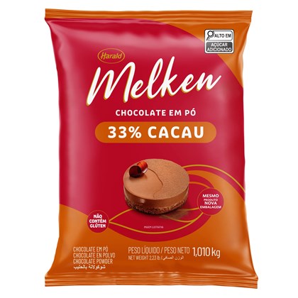 CHOCOLATE MELKEN EM PO 33% CACAU 1,05KG *CP02