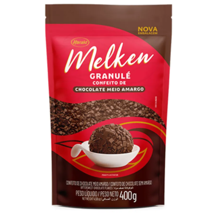 CHOCOLATE MELKEN GRANULE M.AMARGO 400GR *CP02