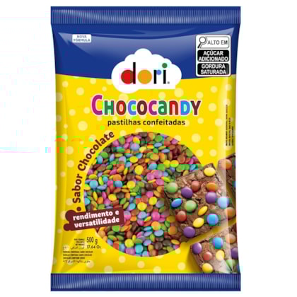 CHOCOLATE MINI CHOCOCANDY DORI SORTIDO 500GR 