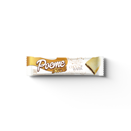 CHOCOLATE POEME STICK BRANCO 28GR *CP02