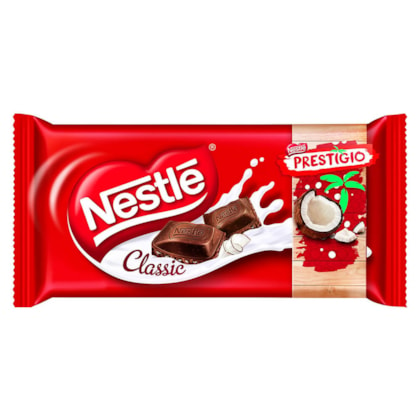 CHOCOLATE PRESTIGIO CLASSIC  NESTLE 80GR 