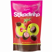 CHOCOLATE STIKADINHO GO POUCH 120GR - MORANGO