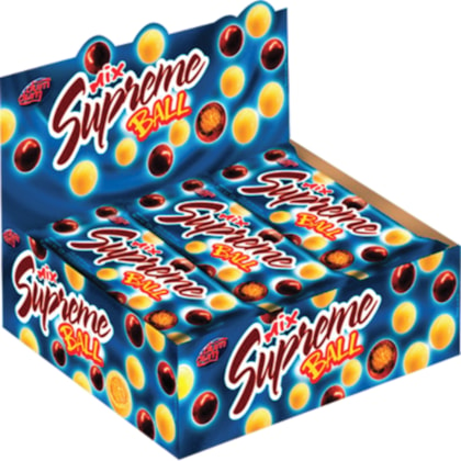 CHOCOLATE SUPREME BALL MEIO A MEIO C/15UN *CP02