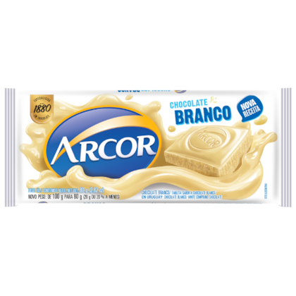 CHOCOLATE TABLETE ARCOR BCO 80GR