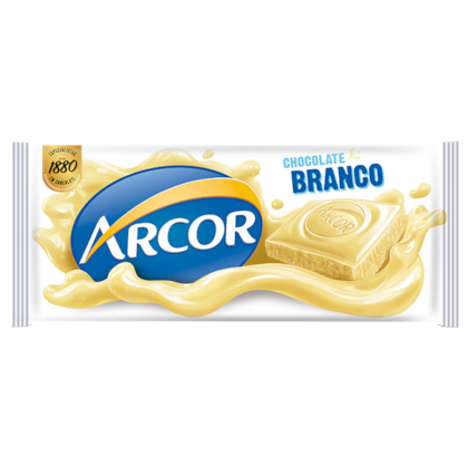 CHOCOLATE TABLETE ARCOR BRANCO 150GR *CP01