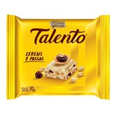 CHOCOLATE TALENTO BCO CEREAIS PASSAS C/12X85GR *CP02