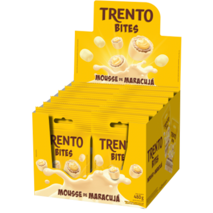 CHOCOLATE TRENTO BITES C/12X40GR MOUSSE MARAC *CP01