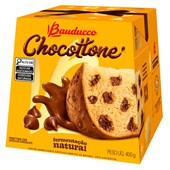 Chocottone Bauducco 400gr - Panetone com Gotas de Chocolate