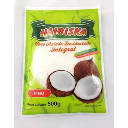 COCO RALADO HAIBISKA DESID.FINO 500GR*22 *CP02