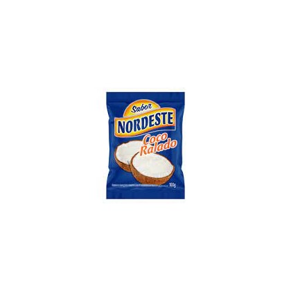 COCO RALADO NORDESTE UMIDO ADOCADO 100G*6007 *CP02