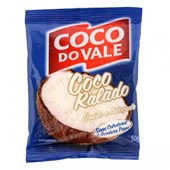 COCO RALADO UMIDO ADOC. 50GR - DO VALE *CP02