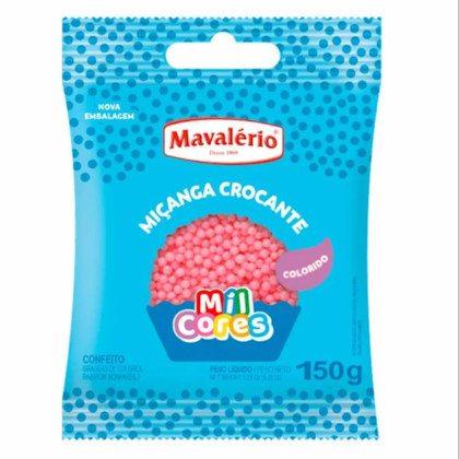 CONFEITO MIL CORES MICANGA 150GR ROSA BABY