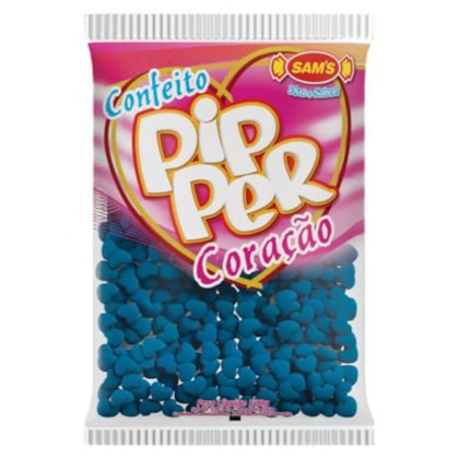 CONFEITO PIPPER FRAMB AZUL 500GR