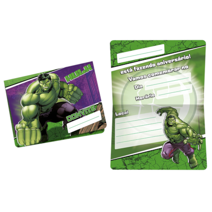 CONV PEQ HULK ANIMACAO C/8 REGINA