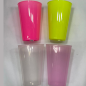 COPO 700ML S/TAMPA COLORIDO CDI *CP02