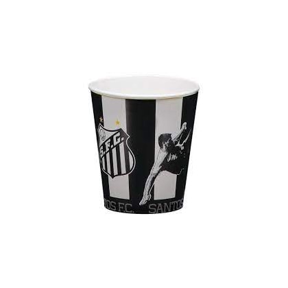 COPO PAPEL 200ML FESTCOLOR SANTOS C/8 *CP02