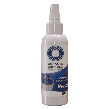 CORANTE SOFT GEL AZUL MARIHNO 60ML MAGO *CP02