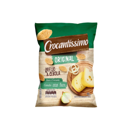 CROCANTISSIMO QUEIJO/CEBOLA 40GR *CP02