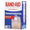 CURATIVO BAND-AID TRANSP C/40 *CP02