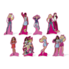 DEC.DE MESA BARBIE C/8 - FESTCOLOR