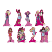 DEC.DE MESA BARBIE C/8 - FESTCOLOR