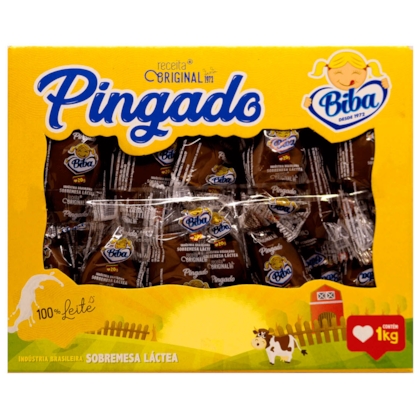 DOCE BIBA PINGADO LEITE CX C/50 1KG *CP02