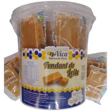 Doce Fondant de Leite Pote C/50un - VICA