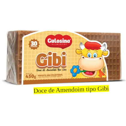 DOCE GULOSINA GIBI 450GR *CP01