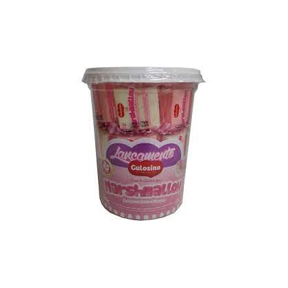 DOCE GULOSINA MARSHMALLOW 700GR QUAD. PT CONICO *CP01