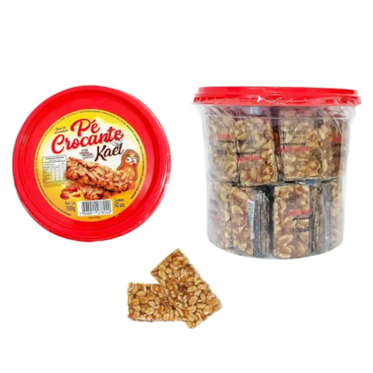 DOCE KAEL PE DE MOLEQUE CROCANTE PT C/50