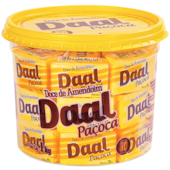 Doce Pacoca Quadrada Pote 1kg C/50un - DAAL