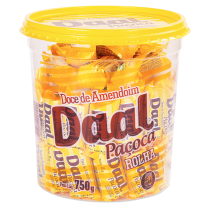 Doce Pacoca Rolha DAAL 750gr Pote C/50