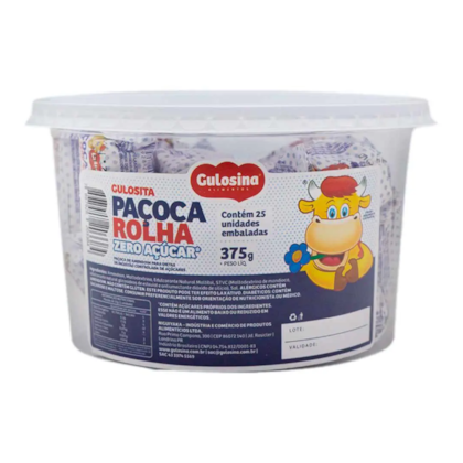 DOCE PACOCA ROLHA GULOSITA ZERO 375GR *CP01