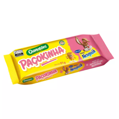 Doce Paçoquinha Rolha Individual Nesquik 91g - Guimarães