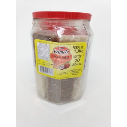 DOCE PRIMOLY COCADA MISTA 1,3KG PT C/20 - CORTADA *CP02