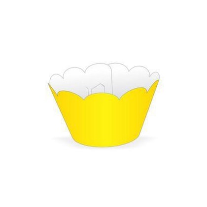 EMB N.C TOYS MINI CUPCAKE C/12 AMARELO *CP02