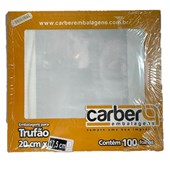 EMBAL P/TRUFA 18X20 BCO C/100 PACK CARBER *CP02