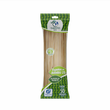 ESPETO BAMBU 25-A THEOTO C/50