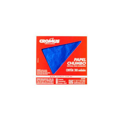 FOLHA CHUMBO AZUL 40X50 C/40 *CP02