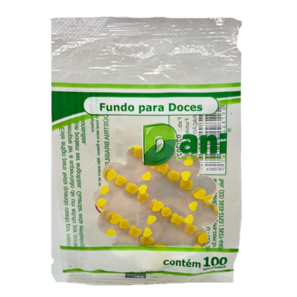 FUNDO REND DANI TRANS DEC CORAÇAO AMARELO N.7 *CP02