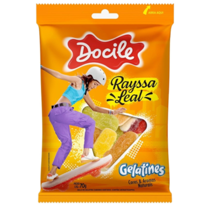 GELATINA DOCILE SKATE RAYSSA 70GR GELATINES *CP01