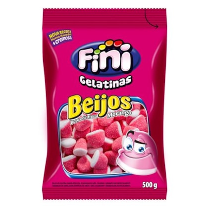 GELATINA FINI 500GR BEIJO DE MOR *CP01