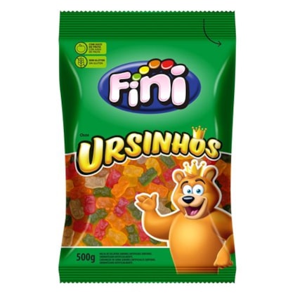 GELATINA FINI 500GR URSO BRILHO