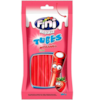 Gelatina FINI Tubes Morango 80gr - Pacote