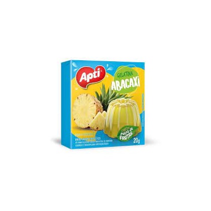 GELATINA PO APTI 20GR -  ABACAXI