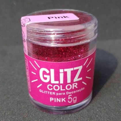 GLITER PINK 5G P/DECORAR FAB